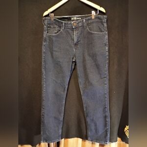 Under 510 U-510 Xavier Stretch Jeans Mens 36x28 Dark Indigo Wash Slim Fit Short